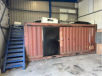 Opslagcontainer geisoleerd