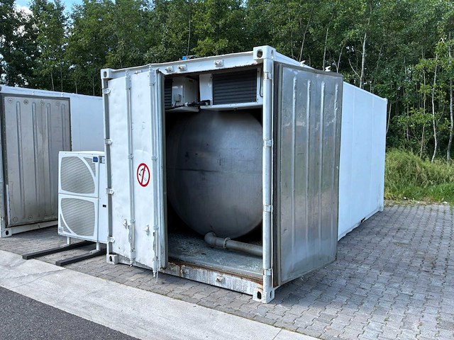 Opslagcontainer met geïsoleerde rvs tank - afbeelding 1 van  14