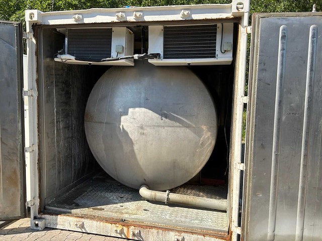 Opslagcontainer met geïsoleerde rvs tank - afbeelding 9 van  14