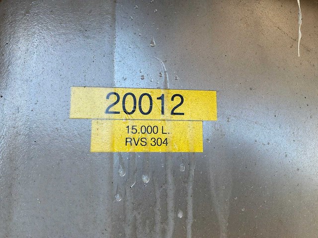 Opslagcontainer met geïsoleerde rvs tank - afbeelding 12 van  14