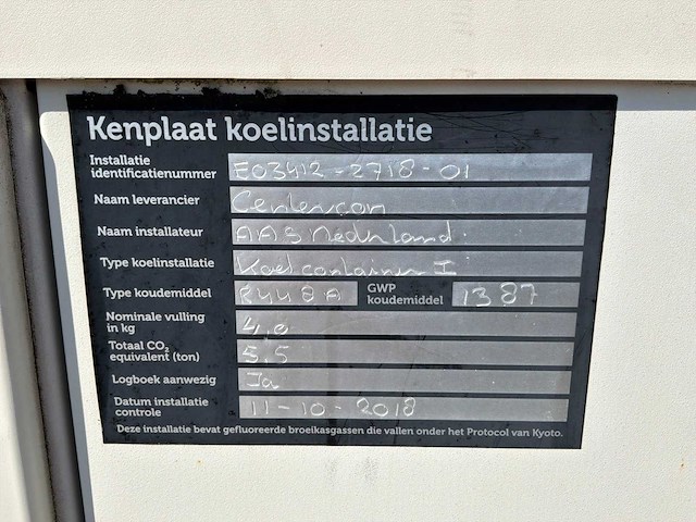 Opslagcontainer met geïsoleerde rvs tank - afbeelding 2 van  10