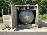 Opslagcontainer met geïsoleerde rvs tank - afbeelding 3 van  10