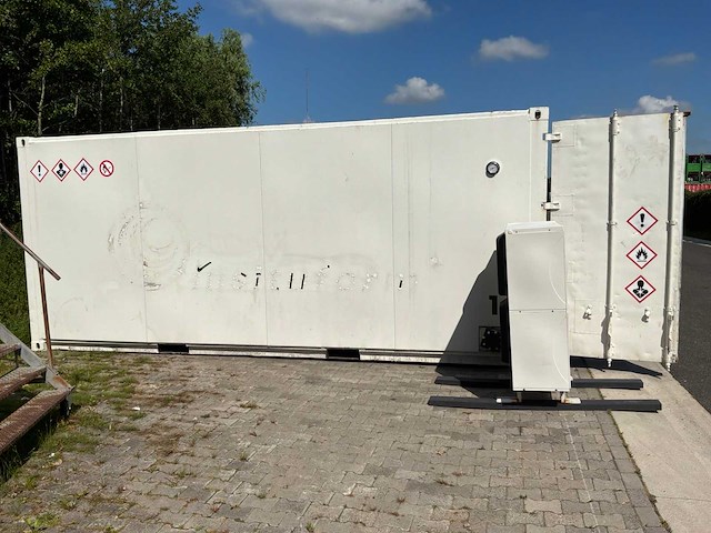 Opslagcontainer met geïsoleerde rvs tank - afbeelding 5 van  10