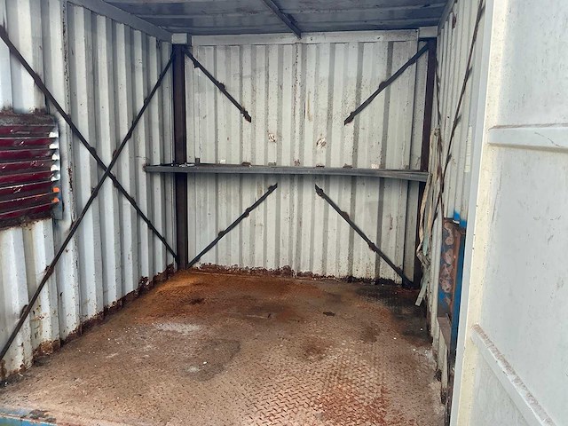 Opslagcontaner (8ft) - afbeelding 5 van  8