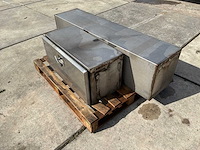 Opslagkist rvs (2x) - afbeelding 2 van  4