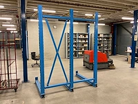 Opslagrek voor rollen/ spoelen of haspels magazijnstelling 200x120x270 cm - afbeelding 5 van  9