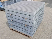 Opsluitbanden van beton (ca. 38 stuks)