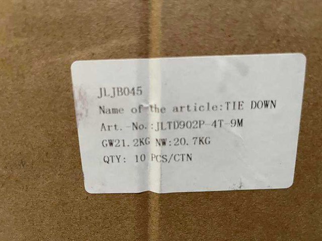 Opspangereedschap 4 ton 9 meter (10x) - ongebruikt - afbeelding 3 van  5