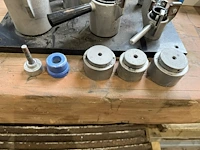 Opspangereedschap / klemmenset, multi-adapter montage, zilver/zwart - afbeelding 3 van  4