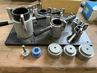 Opspangereedschap / klemmenset, multi-adapter montage, zilver/zwart - afbeelding 4 van  4