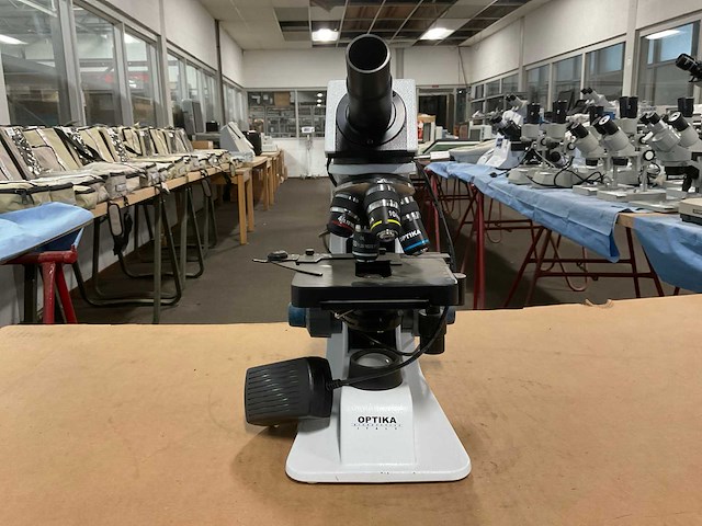 Optika b-150 microscope - afbeelding 7 van  7