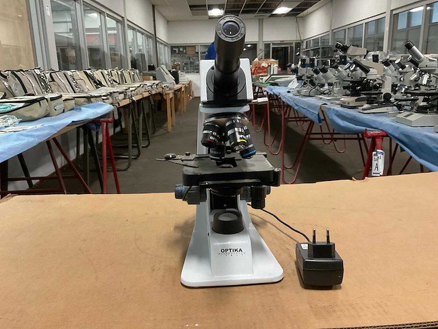 Optika b-150 microscope - afbeelding 5 van  6