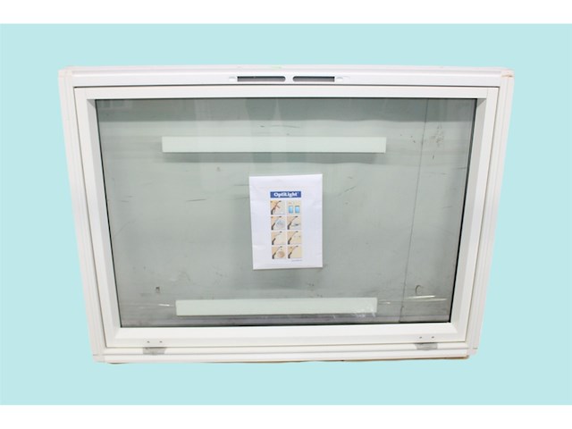 Optilight dakvenster vb w wit 134x98cm - afbeelding 2 van  3
