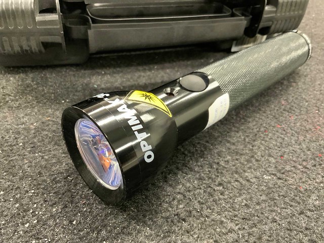 Optimax opx 365f uv-a inspectie lamp - afbeelding 1 van  4