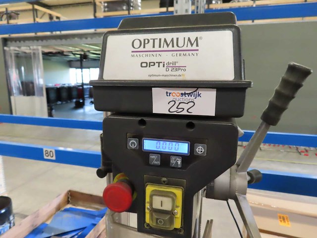 Optimum - 2020 - optidrill d23 pro - tafelboormachine - afbeelding 2 van  5