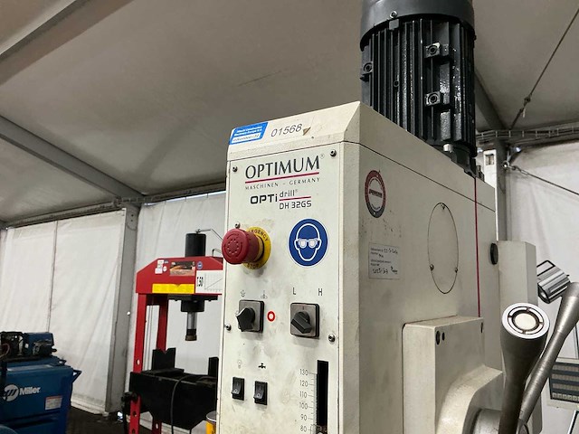 Optimum - dh 32 gs - pillar drilling machine - 2014 - afbeelding 2 van  19