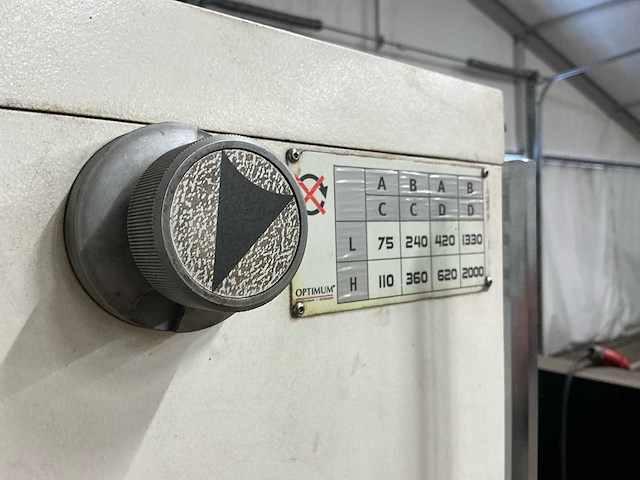 Optimum - dh 32 gs - pillar drilling machine - 2014 - afbeelding 8 van  19