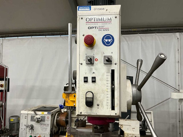 Optimum - dh 32 gs - pillar drilling machine - 2014 - afbeelding 10 van  19