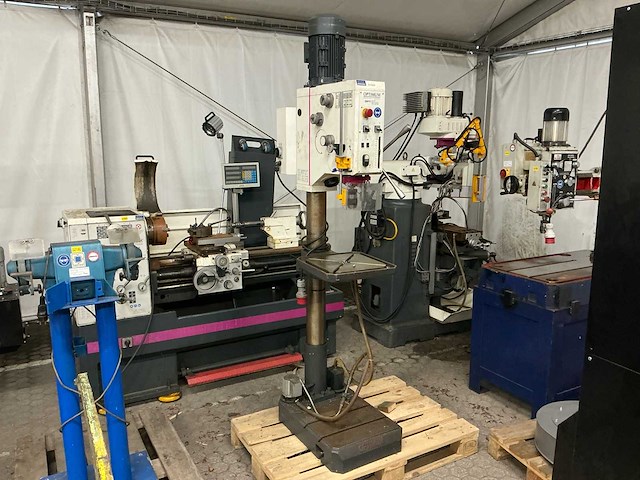 Optimum - dh 32 gs - pillar drilling machine - 2014 - afbeelding 1 van  19