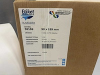 Optimum - doos etiketten (24x) - afbeelding 3 van  4