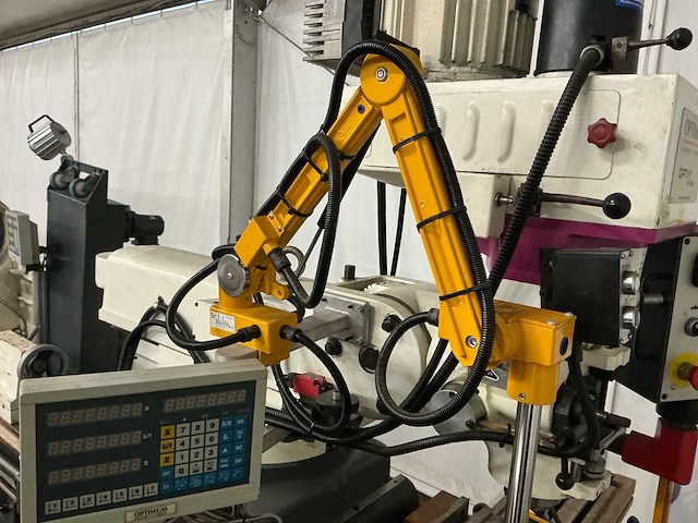 Optimum - mf 4 vario dpa - universal milling machine - afbeelding 10 van  43