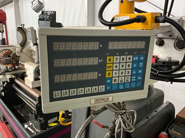Optimum - mf 4 vario dpa - universal milling machine - afbeelding 13 van  43