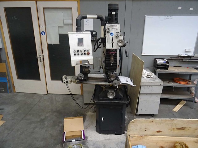 Optimum - optimill mb 4p - boorfreesmachine - afbeelding 1 van  12