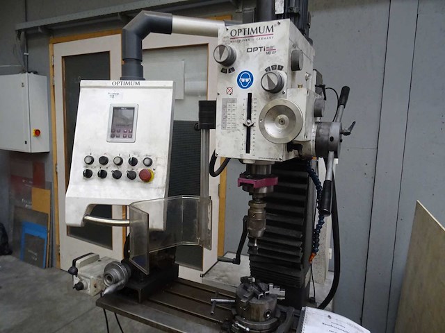 Optimum - optimill mb 4p - boorfreesmachine - afbeelding 5 van  12