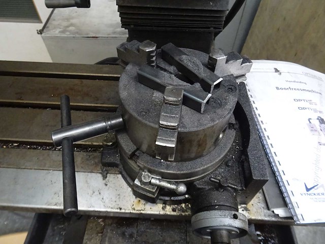 Optimum - optimill mb 4p - boorfreesmachine - afbeelding 7 van  12