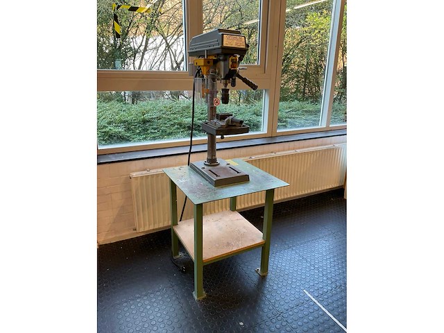 Optimum b17 pro kolomboormachine op onderstel - afbeelding 2 van  8