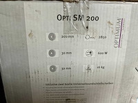 Optimum opti sm 200 dubbelsteens slijpmachine - afbeelding 3 van  3