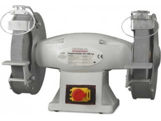 Optimum opti sm 200 dubbelsteens slijpmachine - afbeelding 1 van  3