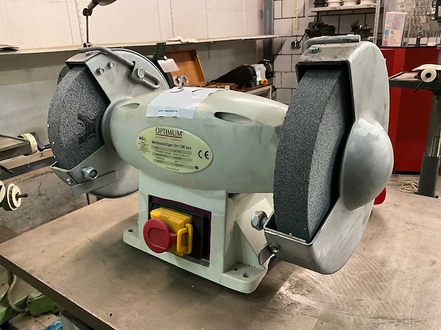 Optimum opti sm 200 werkbankslijpmachine - afbeelding 1 van  7