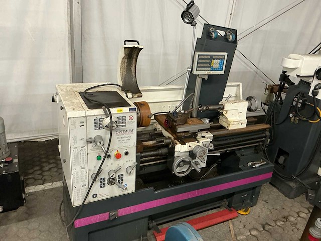 Optimus maschinen - germany d 420 x 1000 horizontale draaibank - afbeelding 12 van  36