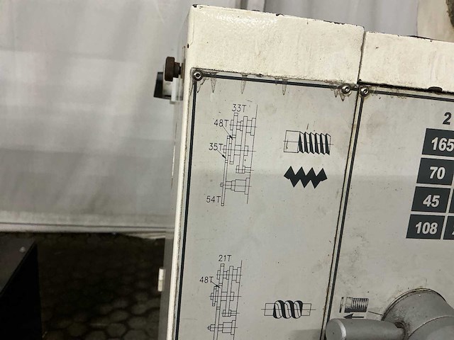 Optimus maschinen - germany d 420 x 1000 horizontale draaibank - afbeelding 27 van  36