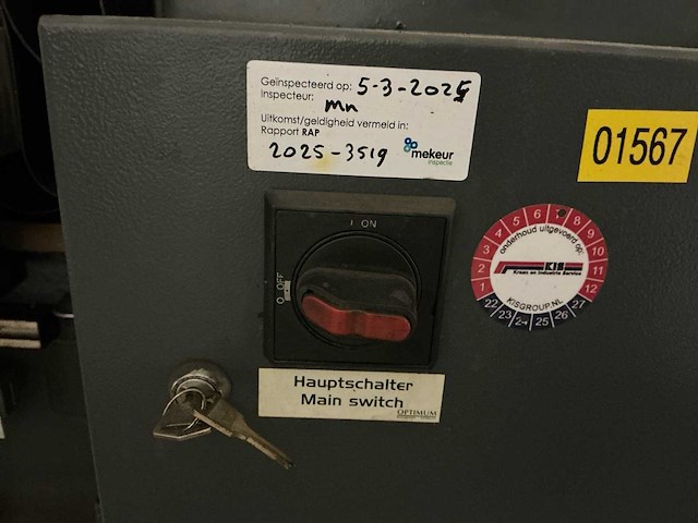 Optimus mf 4 vario dpa universele freesmachine - afbeelding 33 van  43