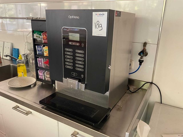 Optivena koffie- & espressomachine - afbeelding 1 van  5