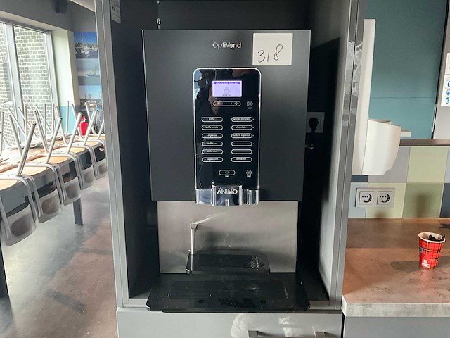 Optivend koffiemachine - afbeelding 2 van  4