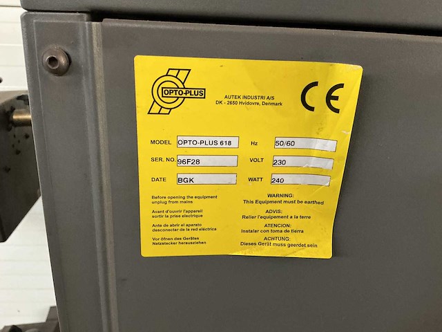Opto plus 618 - uitlijn apparaat - overige garage inventaris - afbeelding 12 van  12