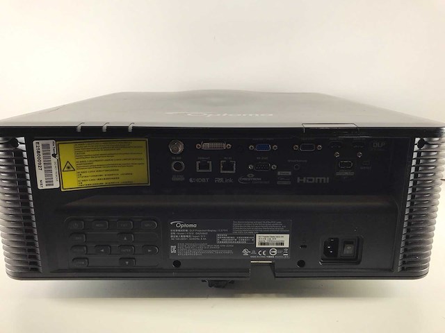 Optoma (dazubuz) 8000 lumens dlp projector (4672 hrs - lamp hours) - afbeelding 5 van  6