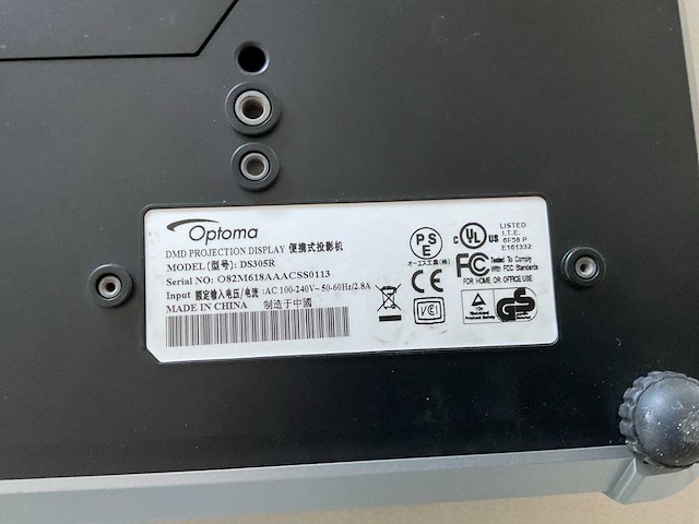 Optoma ds305r beamer - afbeelding 5 van  5
