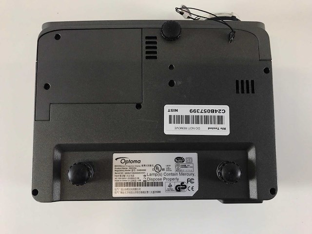 Optoma (ew330e) 2200 lumens dlp projector (1477 hrs - lamp hours) - afbeelding 6 van  6
