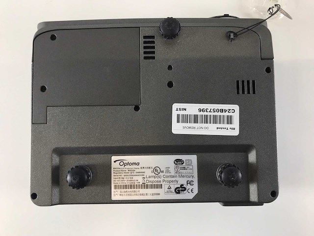 Optoma (ew330e) 2200 lumens dlp projector (891 hrs - lamp hours) - afbeelding 6 van  6