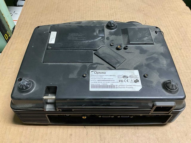 Optoma ex615 dlp projector - afbeelding 6 van  6