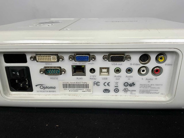 Optoma ex774n beamer - afbeelding 5 van  8