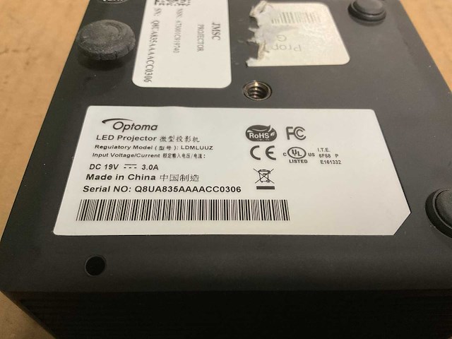 Optoma ldmluuz led projector - afbeelding 3 van  5