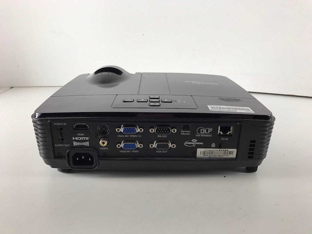 Optoma (tw631-3d) 3500 lumens dlp projector (2066 hrs - lamp hours) - afbeelding 5 van  6