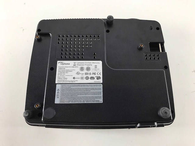 Optoma (tw631-3d) 3500 lumens dlp projector (2066 hrs - lamp hours) - afbeelding 6 van  6