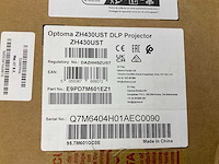 Optoma zh430ust dlp beamer - afbeelding 2 van  3