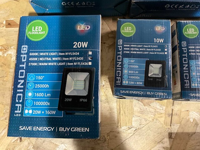 Optonica led floodlight ip66 (7x) - afbeelding 3 van  5